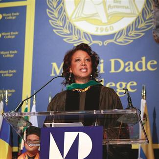Lieutenant Governor Jennifer Carroll
