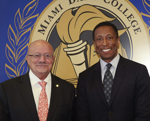 President Padrón and Allan Golston