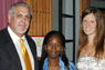 Josh Young and Dr. Pedro José Greer with Tonya Thomas and Kim Tupy