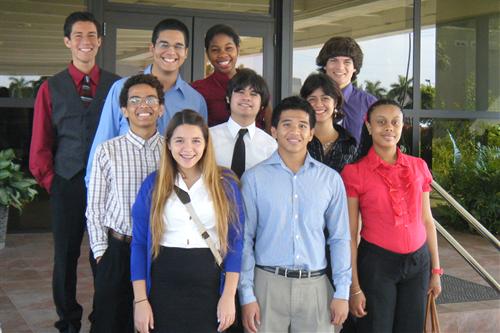 Students in Future Bankers' Camp