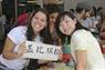Students learn about calligraphy at Wolfson Campus.