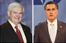 Newt Gingrich and Mitt Romney