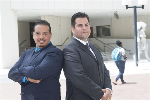 Marlon Castillo and Edward Trujillo