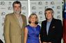 Carlos Huerta, Emilia Anguita and Chilean Consul General Juan Luis Nilo