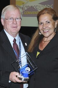 Florida College System Chancellor Dr. Will Holcombe with Dr. María I. Garcia