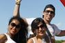 Students at the Great Wall