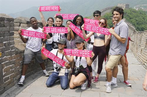 MDC students visit the Great Wall of China