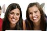 Students smiling