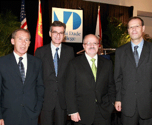 Four dignitaries