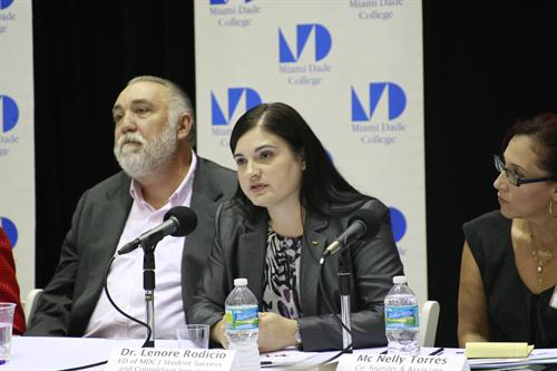 Sergio Bendixen, Lenore Rodicio and McNelly Torres 
