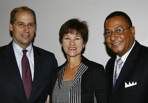 Rep. Dan Gelber, Alex Sinks and Rep. Joe Gibbons
