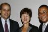 Rep. Dan Gelber, Alex Sinks and Rep. Joe Gibbons