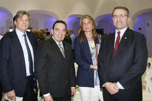 Francesco Bizzarri, Dr. José A. Vicente, Tina Eriksson and Paolo Cuccia