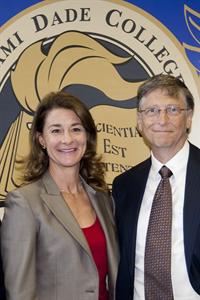 Melinda and Bill Gates