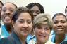 Haitian nursing students and MDC faculty