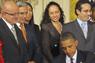 President Barack Obama and MDC President Eduardo J. Padrón