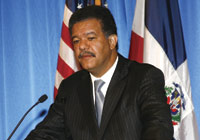 Dominican Republic President Leonel Fernández