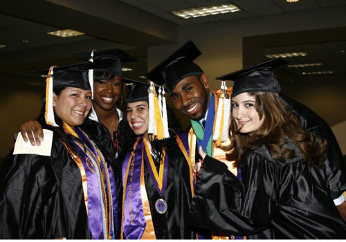MDC students celebrate graduation.