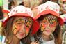 Children with face paint