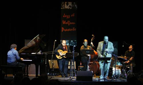 This season's Jazz at Wolfson Presents series opened with the MDC Jazz Faculty Quintet.
