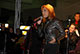Singer at microphone