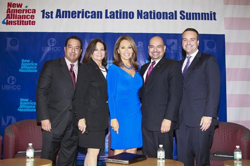 Carlos Orta, Ana María Fernández-Haar, María Elena Salinas, Arturo Vargas and Jorge Plasencia