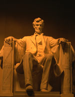 The Lincoln Memorial in Washington D.C.