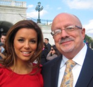 Actress Eva Longoria Parker and MDC President Eduardo Padrón 