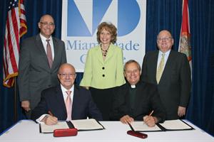 MDC and St. Thomas University Enter into New Academic Partnership 