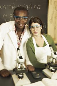 Students in a classroom