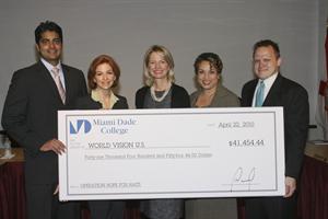 OperationHopeForHaiti_CheckPresentation