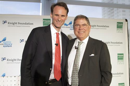 John Palfrey and Alberto Ibarguen