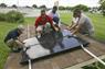 Solar panel installation