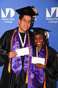 Esteban Roncancio and Cassandra Bazile