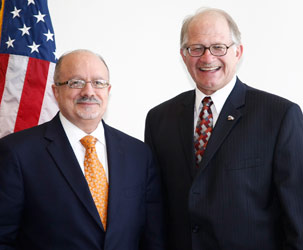 MDC President Eduardo J. Padrón and FIU President Dr. Mark Rosenberg