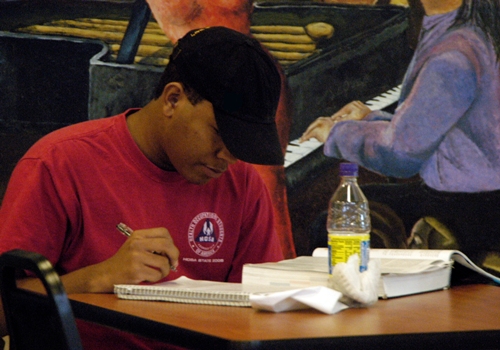 Male student