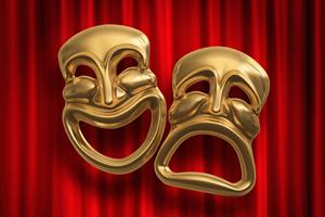 Theater masks