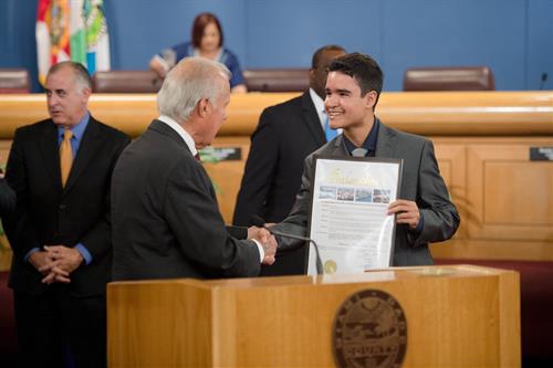 Santiago Tobar Potes and the Miami-Dade County Board of Commissioners