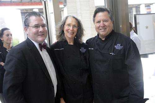 Chefs Charlie Trotter, Sarabeth Levine and Norman Van Aken