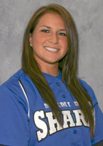 Softball MVP Erika Bennett
