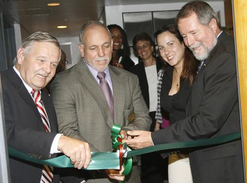 Ronald Brummitt, Dr. Peter Gutierrez, Nury Soler and Dr. Armando Ferrer