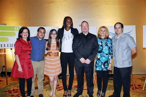 Maggy Cuesta, Rafael Domenech, Rebecca Flor, Venus Williams, Dr.Jeffrey Hodgson, Rosario Martínez-Cañas and Carlos Gallostra