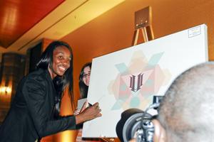 Venus Williams and Rebecca Flor 