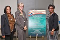 Joan Robertson, Diana Lewis and H. Leigh Toney 