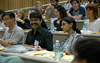 International scholars at MDC for the annual Fulbright Gateway Orientation program