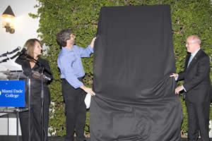 Miami Book Fair Unveiling Ceremony