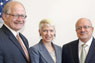 Dr. Mark B. Rosenberg, Carol Coletta and Dr. Eduardo J. Padrón