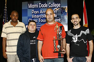 Miami Dade College�s chess team