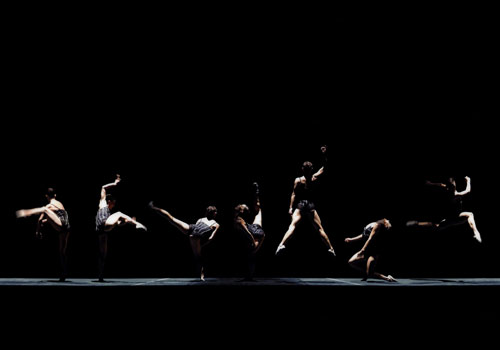 Dancers performing