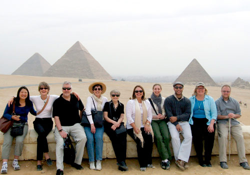 Staff of the Florida Center of the Literary Arts at MDC in Egypt to launch The Big Read